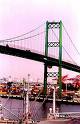 Vincent Thomas Bridge in San Pedro California